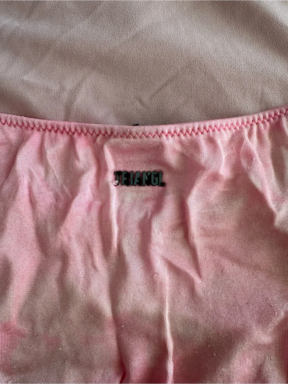 Triangl Pink Tie-Dye Two-Piece Bikini Set